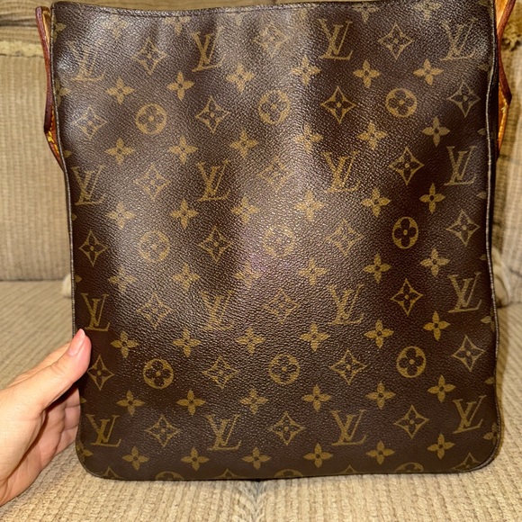 Louis Vuitton Brown Monogram Shoulder Bag - Picture 5 of 7